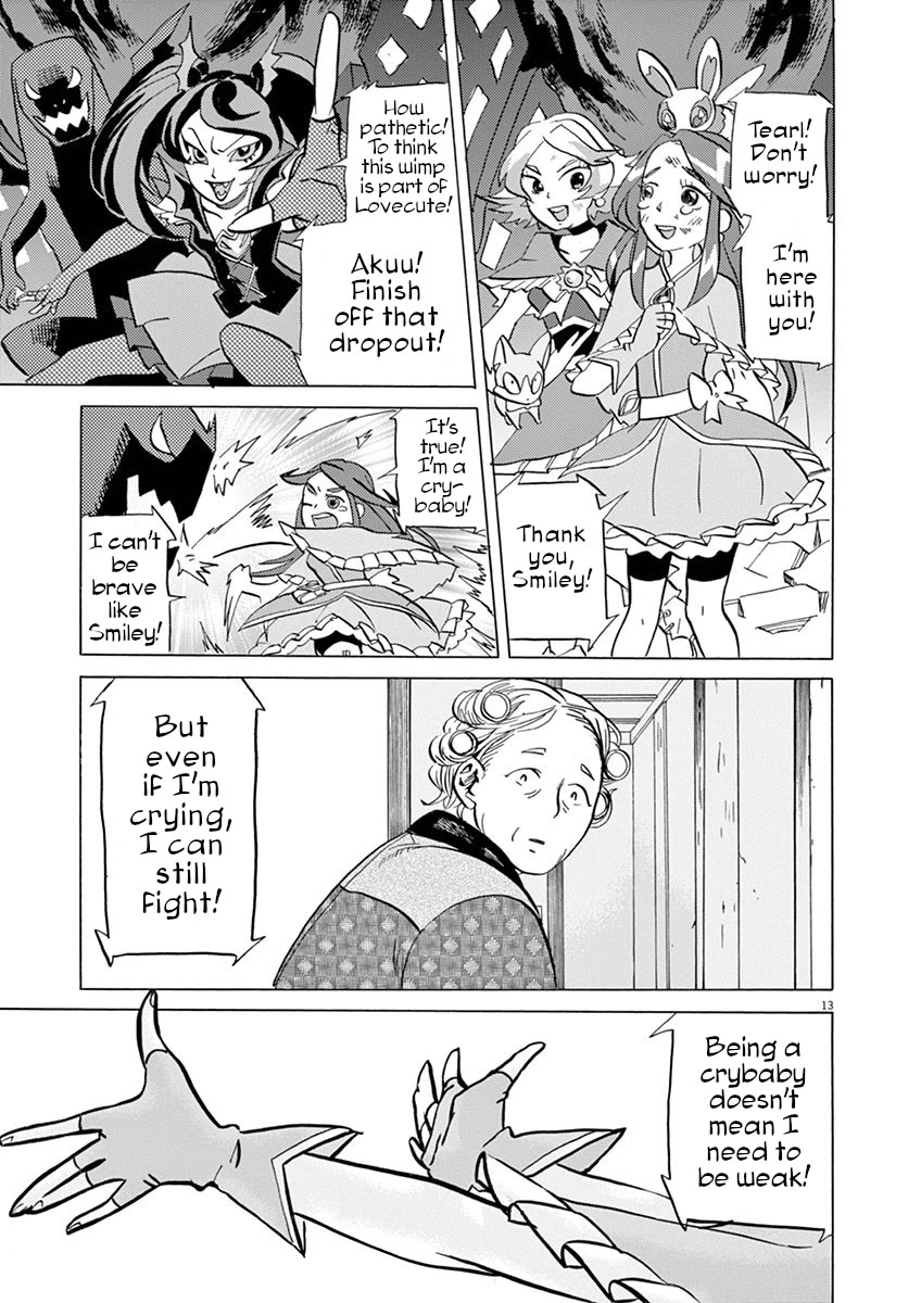 Tokusatsu Gagaga Chapter 23 page 13 - Chapter 23: The Tears I Wipe Off Fill My Courage Tank!