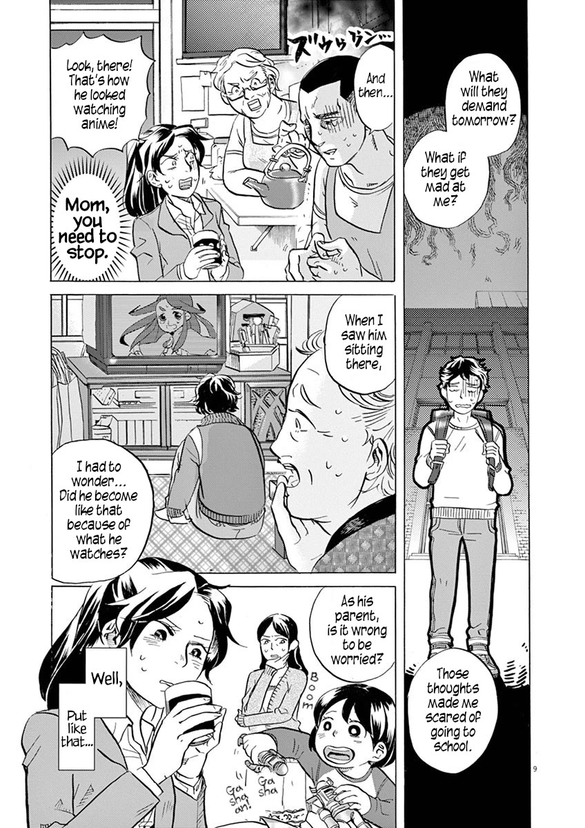 Tokusatsu Gagaga Chapter 23 page 9 - Chapter 23: The Tears I Wipe Off Fill My Courage Tank!
