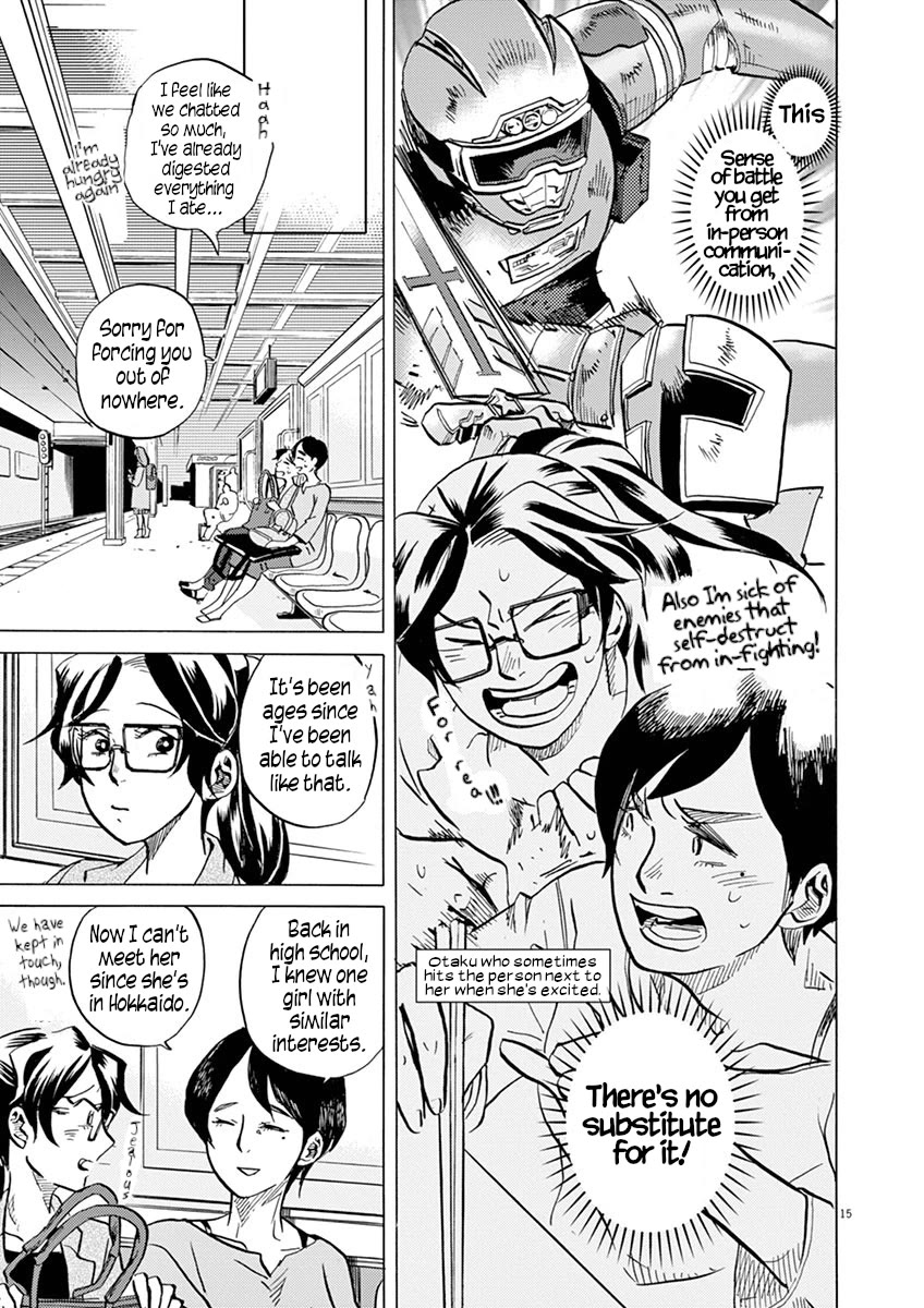 Tokusatsu Gagaga Chapter 24 page 15 - Chapter 24: How to Enjoy Movies