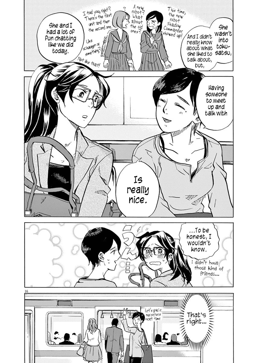 Tokusatsu Gagaga Chapter 24 page 16 - Chapter 24: How to Enjoy Movies