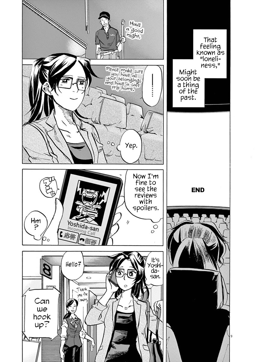 Tokusatsu Gagaga Chapter 24 page 9 - Chapter 24: How to Enjoy Movies