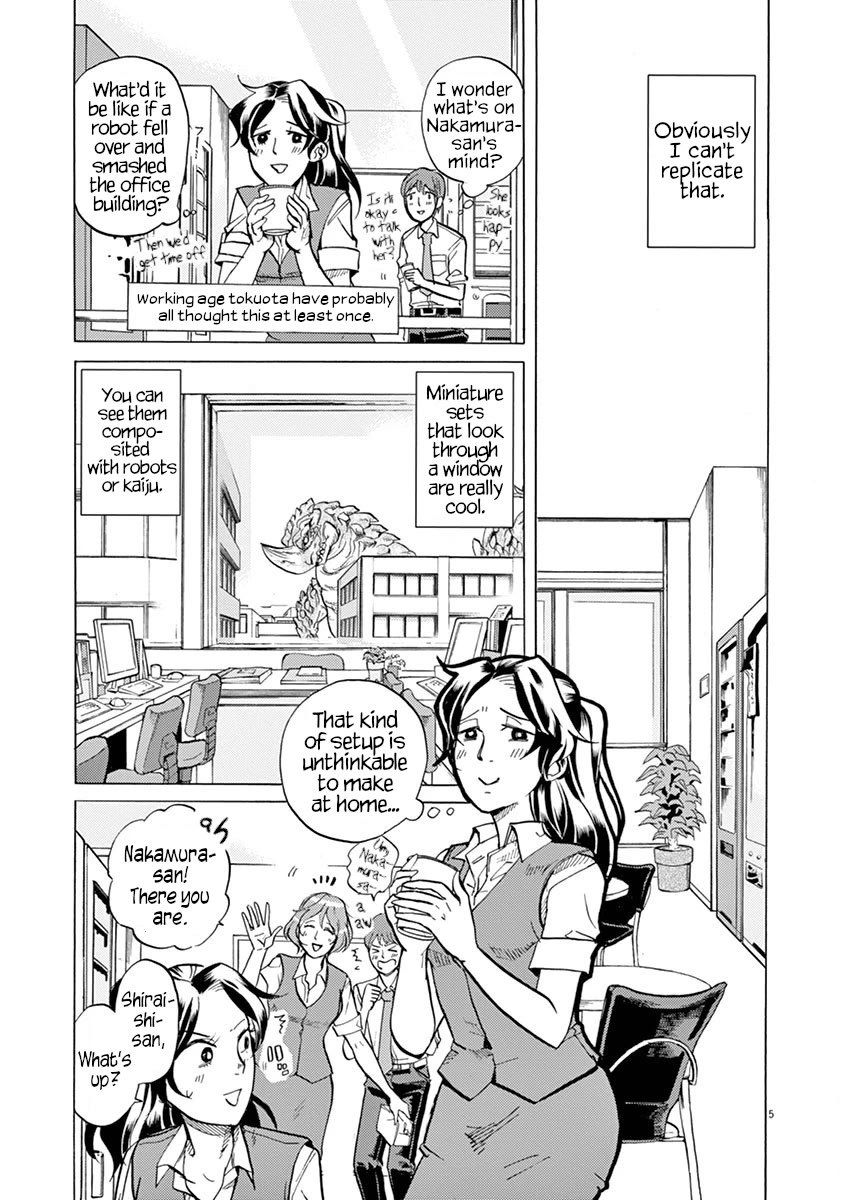 Tokusatsu Gagaga Chapter 25 page 5 - Chapter 25: Inheritor of Tokusatsu Techniques
