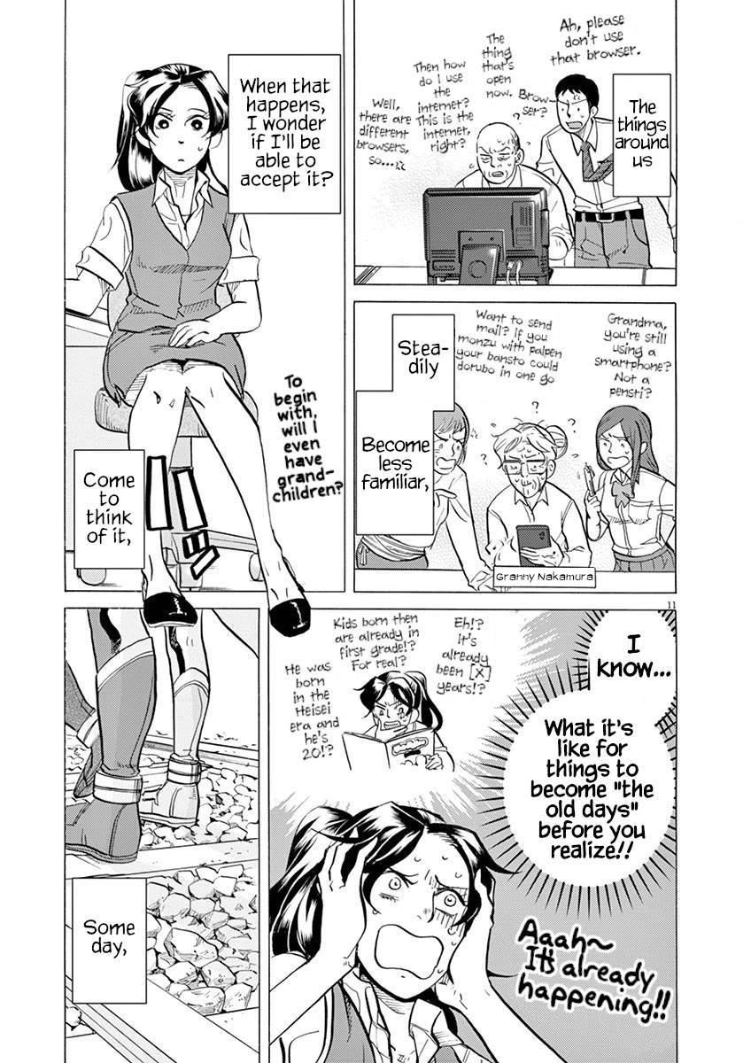 Tokusatsu Gagaga Chapter 26 page 11 - Chapter 26: Nostalgia Kaijin Strikes!