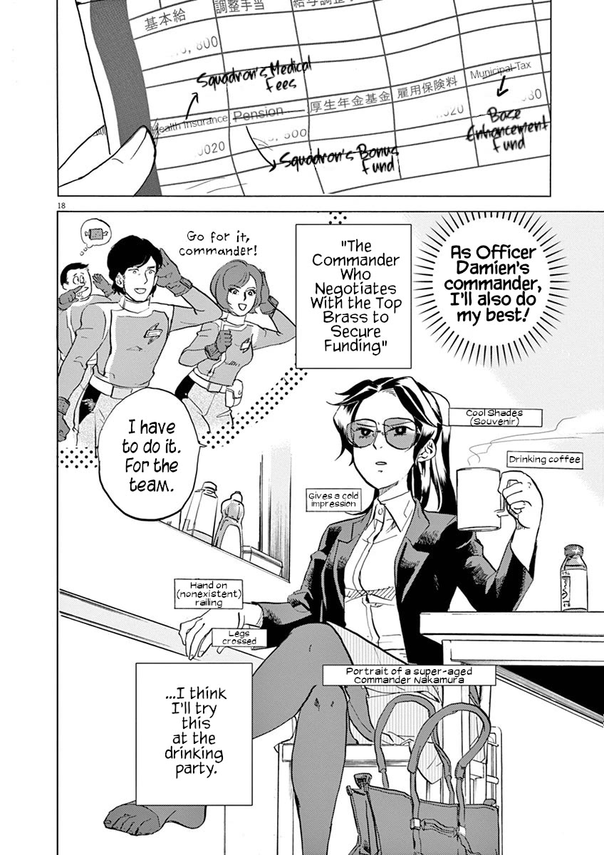 Tokusatsu Gagaga Chapter 27 page 17 - Chapter 27: Take Off From the Secret Base!