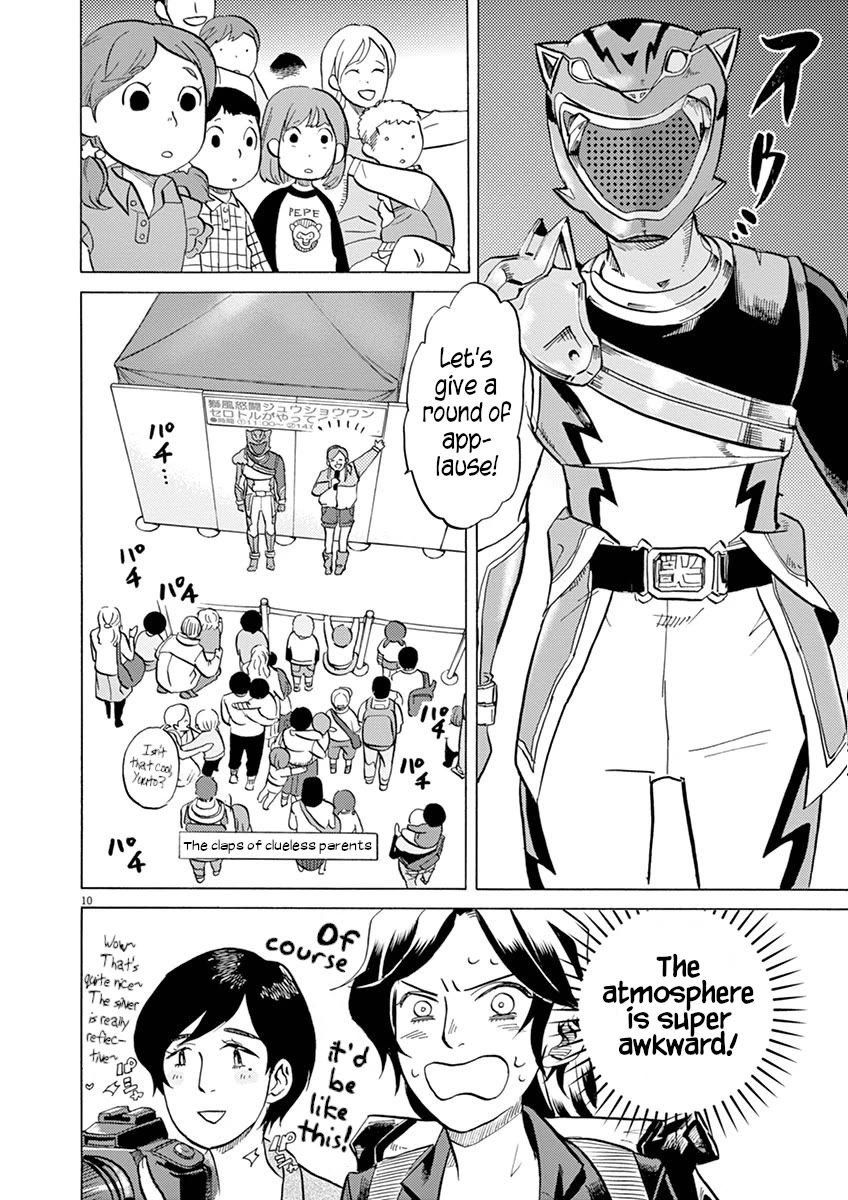 Tokusatsu Gagaga Chapter 28 page 10 - Chapter 28: You'll See Something Interesting!