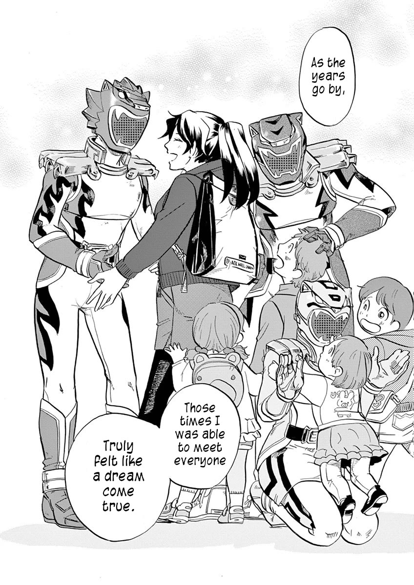 Tokusatsu Gagaga Chapter 28 page 14 - Chapter 28: You'll See Something Interesting!