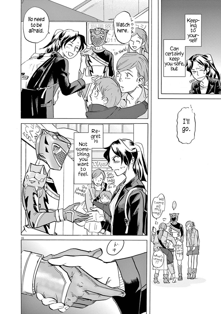 Tokusatsu Gagaga Chapter 28 page 16 - Chapter 28: You'll See Something Interesting!