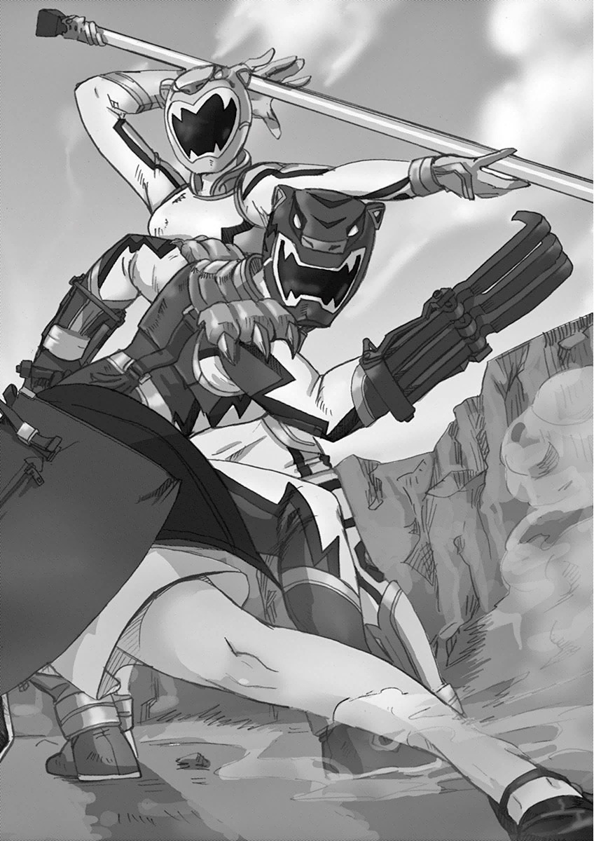 Tokusatsu Gagaga Chapter 3 page 1 - Chapter 3: Secret Technique!? Capsule Unsealing Prize!