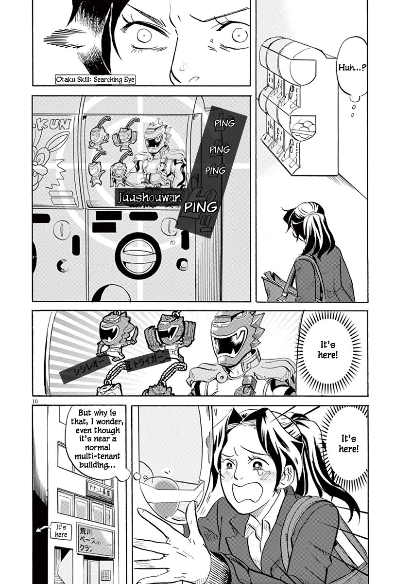 Tokusatsu Gagaga Chapter 3 page 11 - Chapter 3: Secret Technique!? Capsule Unsealing Prize!