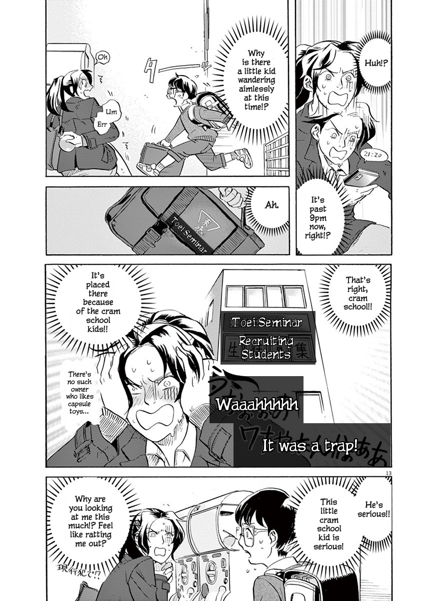Tokusatsu Gagaga Chapter 3 page 14 - Chapter 3: Secret Technique!? Capsule Unsealing Prize!