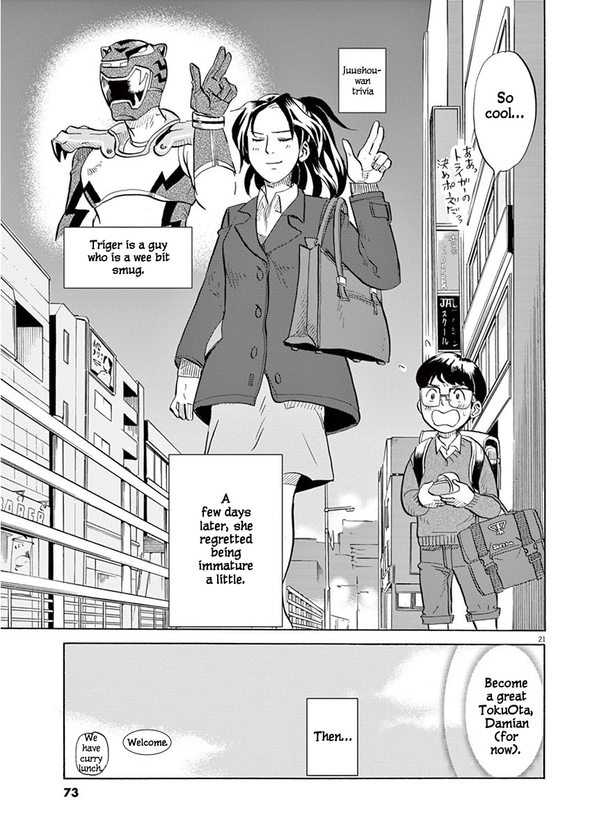 Tokusatsu Gagaga Chapter 3 page 22 - Chapter 3: Secret Technique!? Capsule Unsealing Prize!