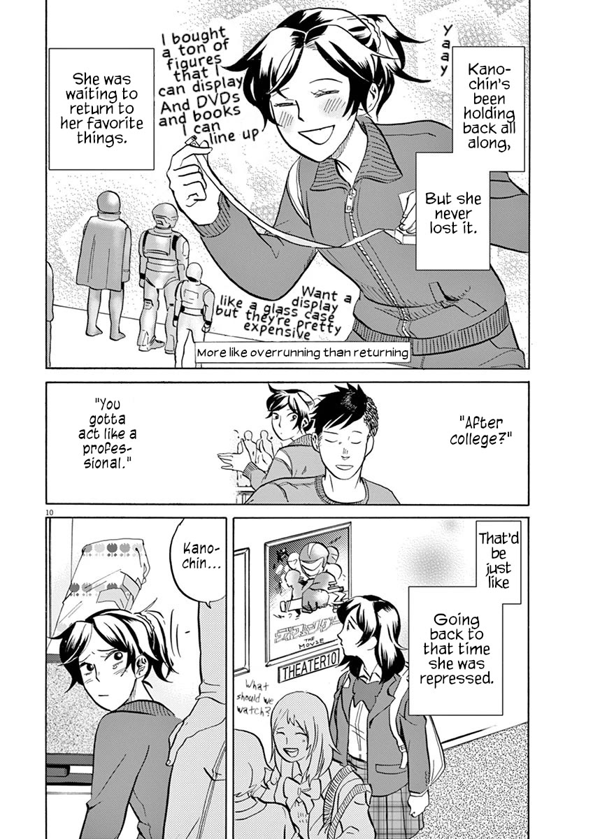 Tokusatsu Gagaga Chapter 35 page 10 - Chapter 35: Broadcast TV is Great, Huh?