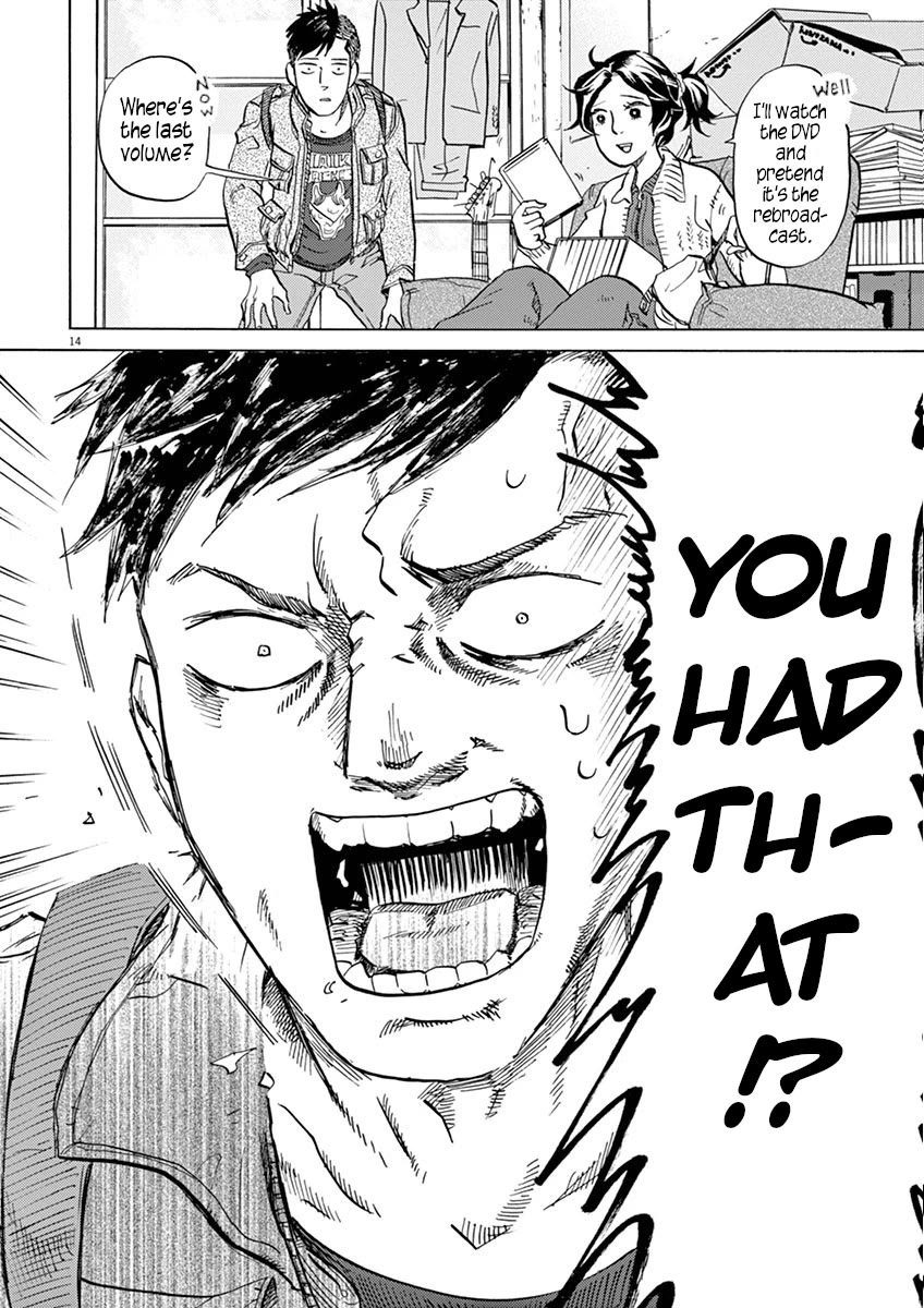 Tokusatsu Gagaga Chapter 35 page 14 - Chapter 35: Broadcast TV is Great, Huh?