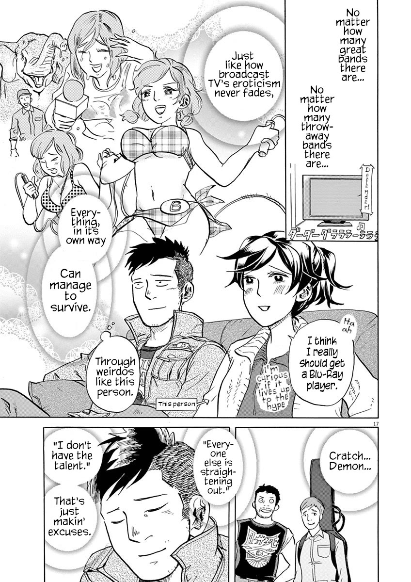 Tokusatsu Gagaga Chapter 35 page 17 - Chapter 35: Broadcast TV is Great, Huh?