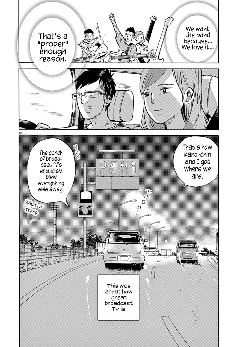 Tokusatsu Gagaga Chapter 35 page 18 - Chapter 35: Broadcast TV is Great, Huh?