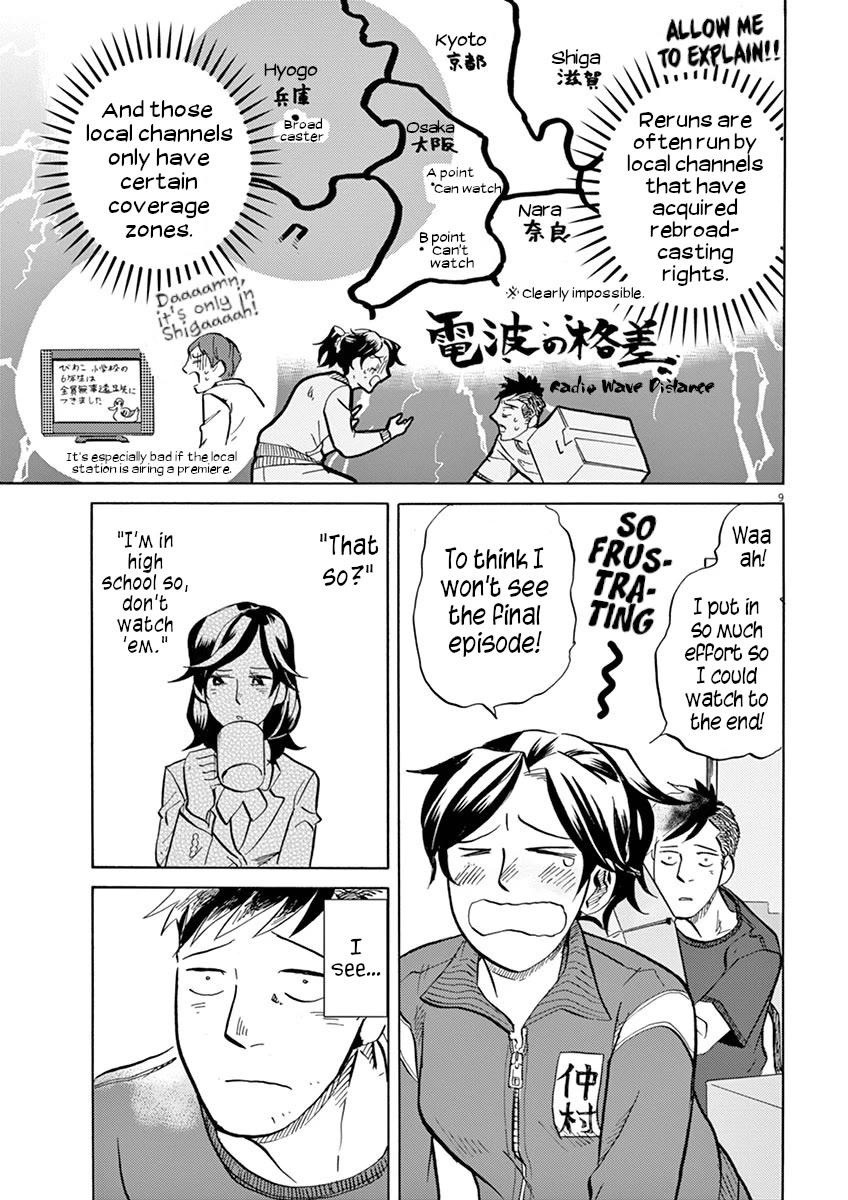 Tokusatsu Gagaga Chapter 35 page 9 - Chapter 35: Broadcast TV is Great, Huh?