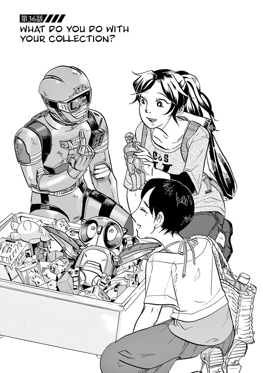 Tokusatsu Gagaga Chapter 36 page 1 - Chapter 36: What Do You Do With Your Collection?