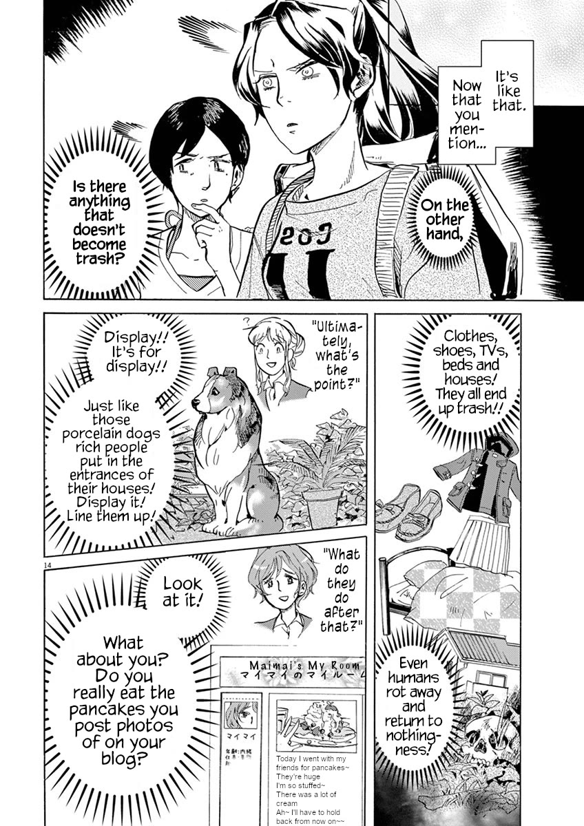 Tokusatsu Gagaga Chapter 36 page 14 - Chapter 36: What Do You Do With Your Collection?