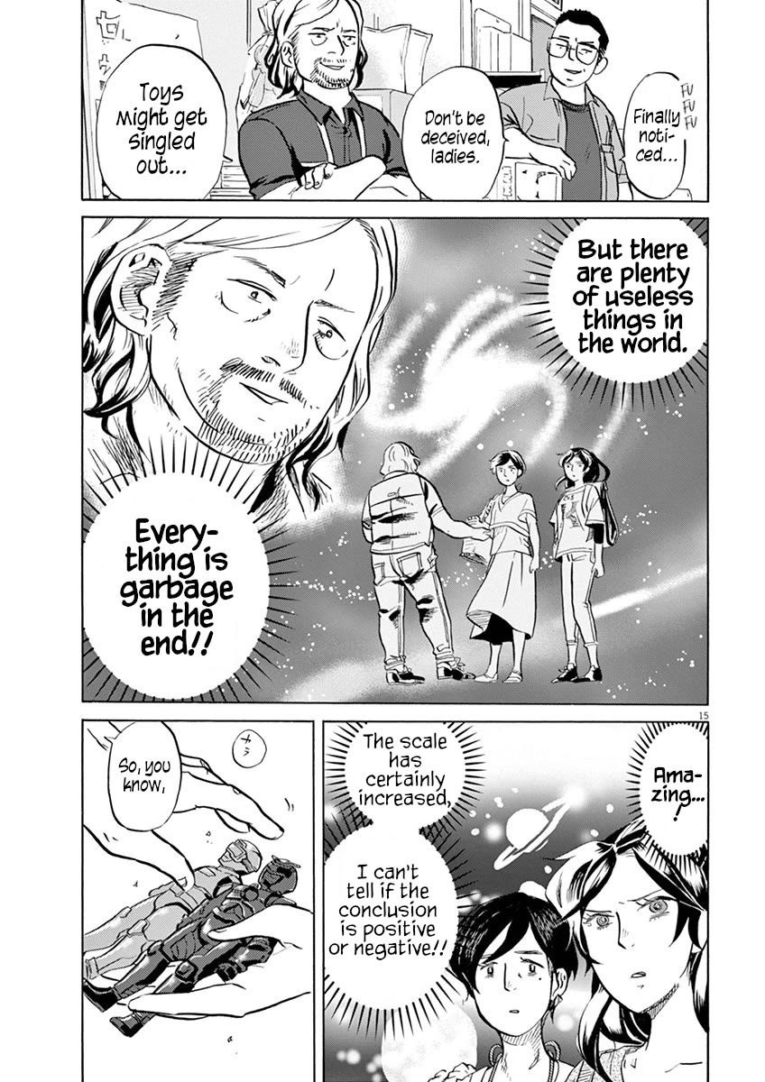Tokusatsu Gagaga Chapter 36 page 15 - Chapter 36: What Do You Do With Your Collection?