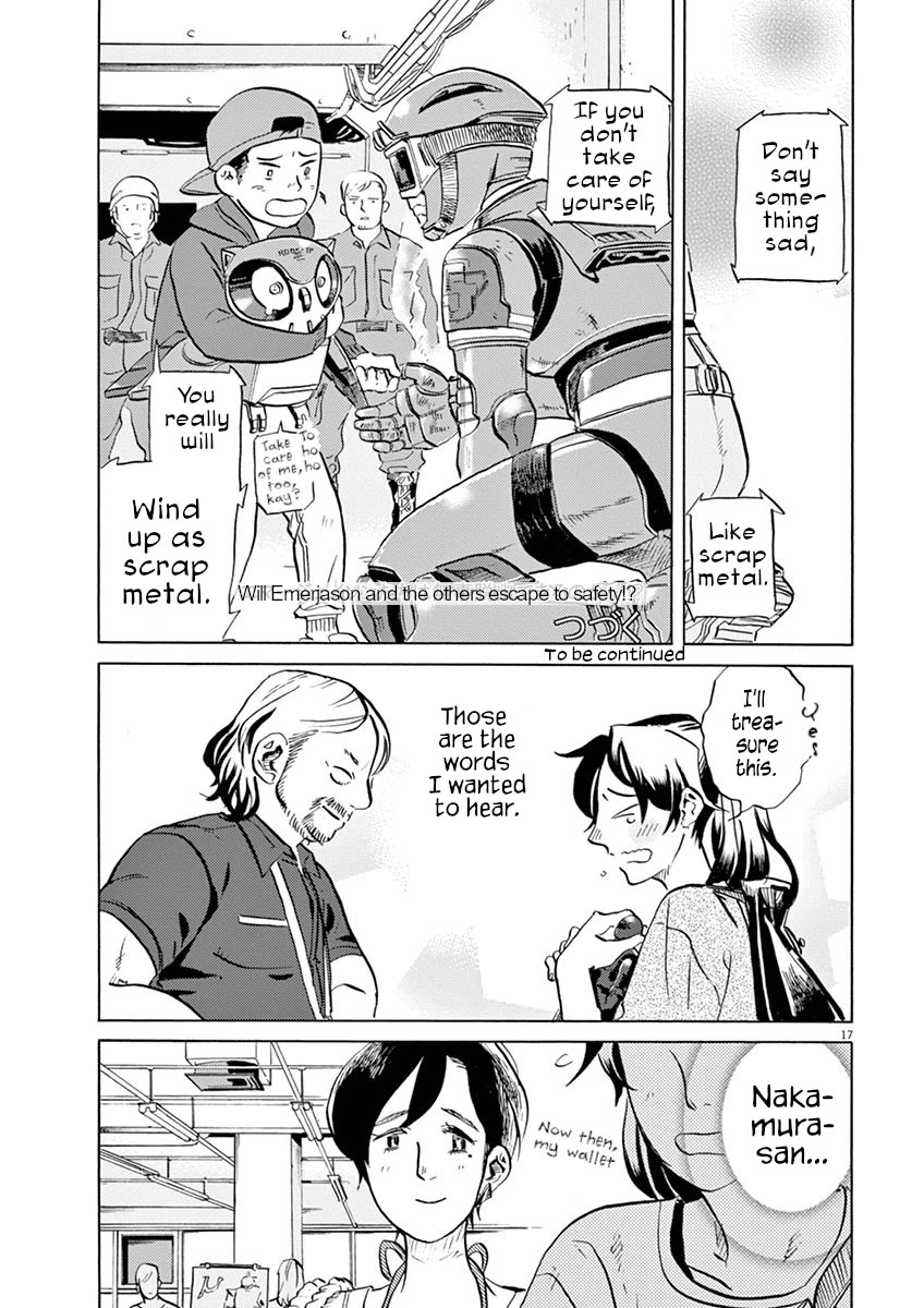 Tokusatsu Gagaga Chapter 36 page 17 - Chapter 36: What Do You Do With Your Collection?