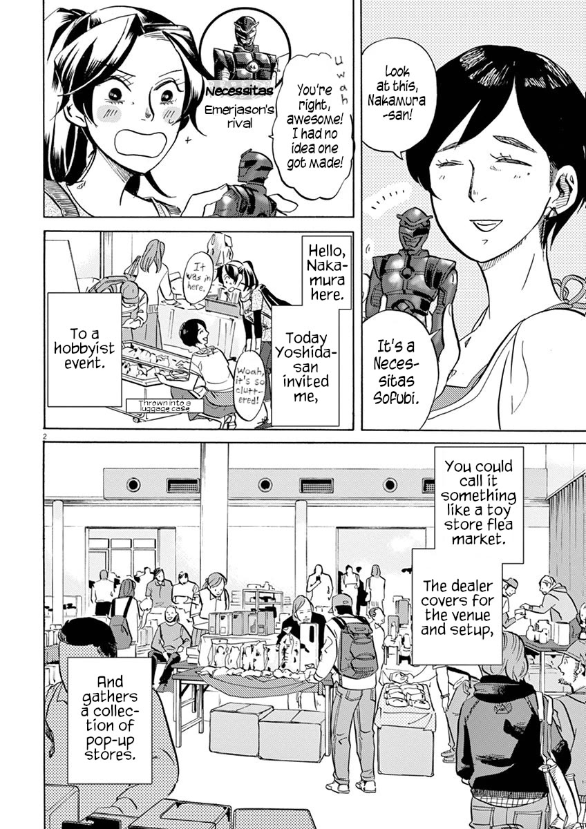 Tokusatsu Gagaga Chapter 36 page 2 - Chapter 36: What Do You Do With Your Collection?