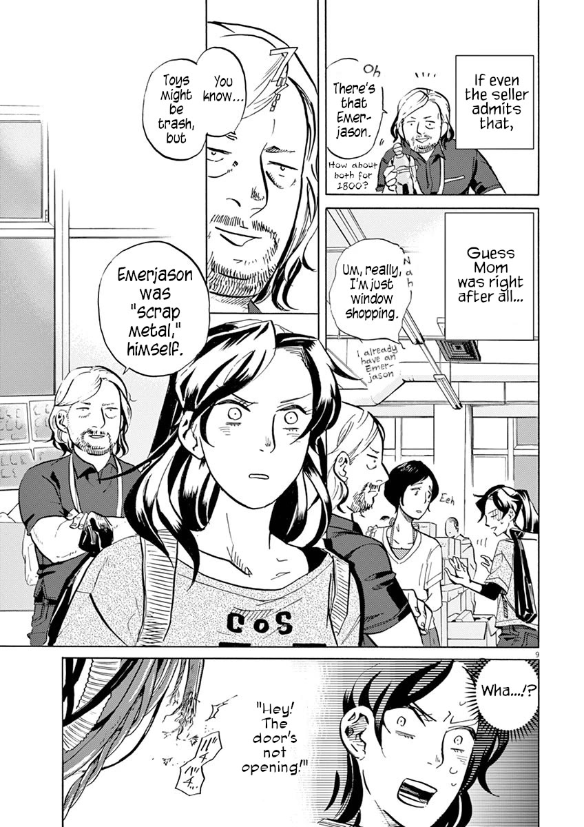 Tokusatsu Gagaga Chapter 36 page 9 - Chapter 36: What Do You Do With Your Collection?