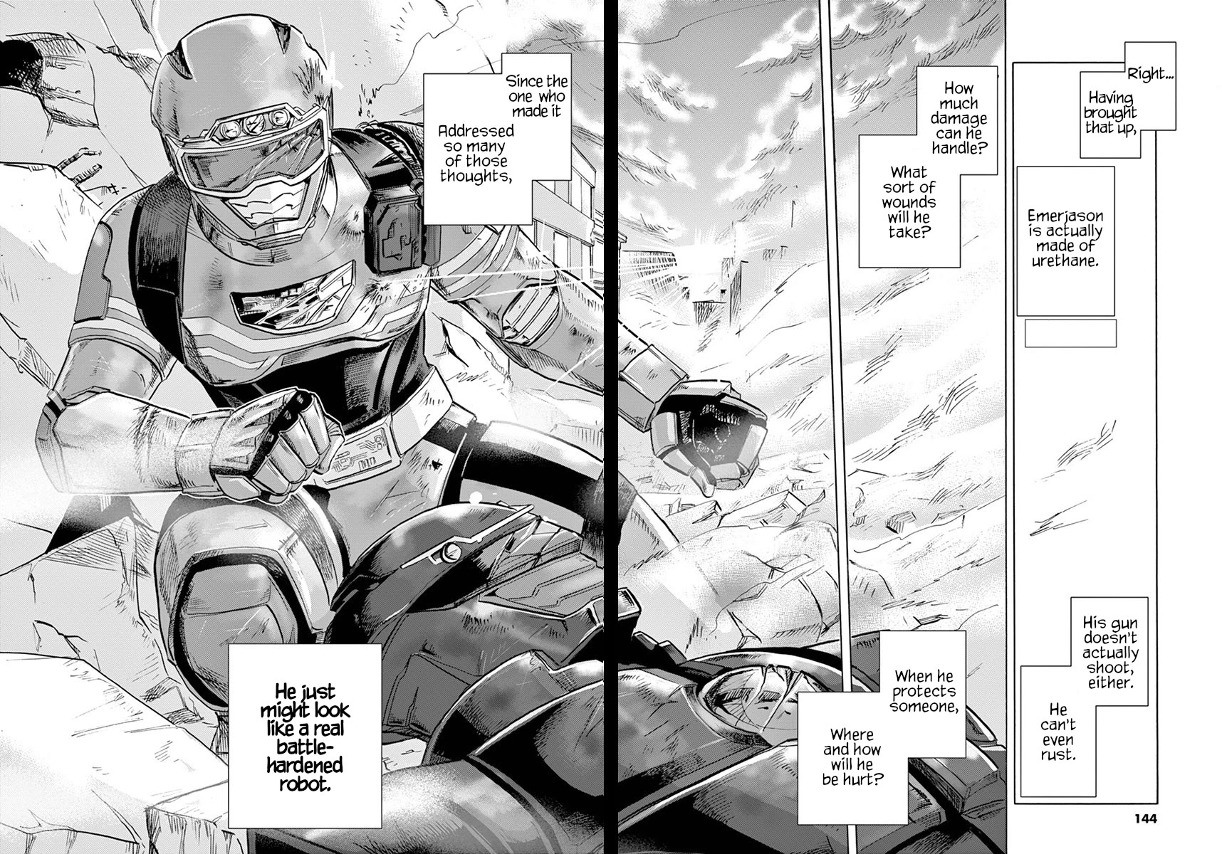 Tokusatsu Gagaga Chapter 37 page 14 - Chapter 37: Tips for "Dirtying"