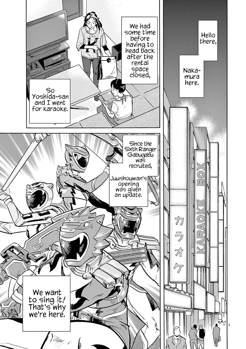 Tokusatsu Gagaga Chapter 38 page 3 - Chapter 38: Gathering the Troops!!