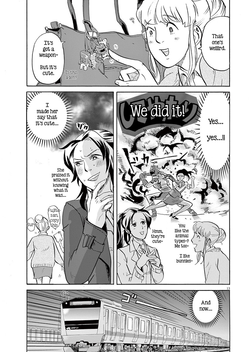 Tokusatsu Gagaga Chapter 4 page 13 - Chapter 4: The Great Mascot Operation