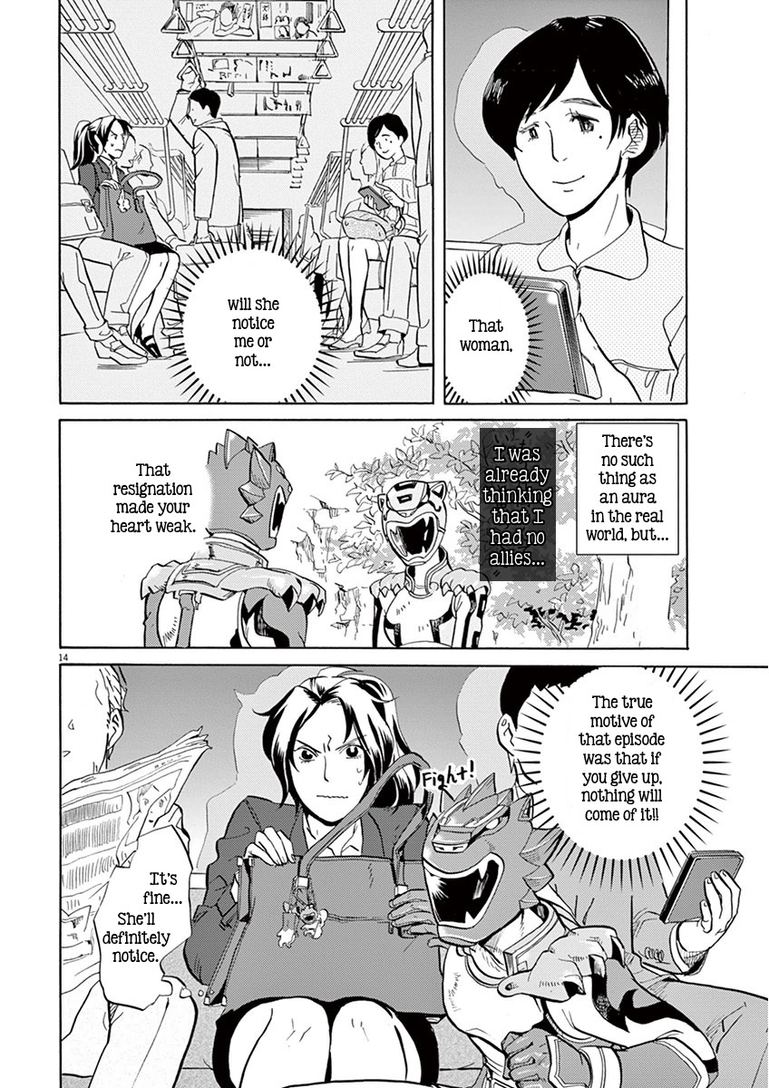 Tokusatsu Gagaga Chapter 4 page 14 - Chapter 4: The Great Mascot Operation