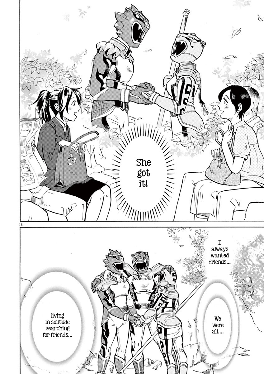 Tokusatsu Gagaga Chapter 4 page 16 - Chapter 4: The Great Mascot Operation
