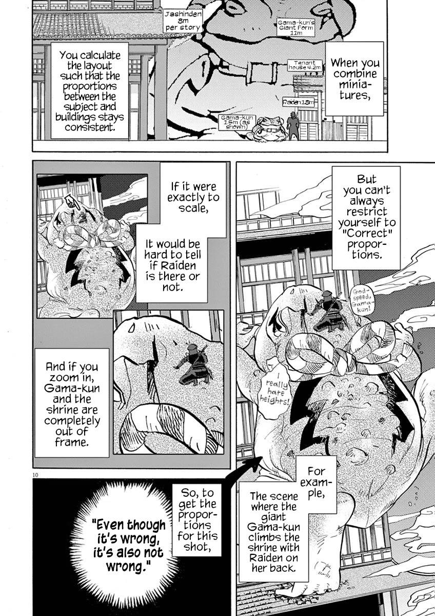 Tokusatsu Gagaga Chapter 42 page 10 - Chapter 42: Outside is Outside, Home is Home!