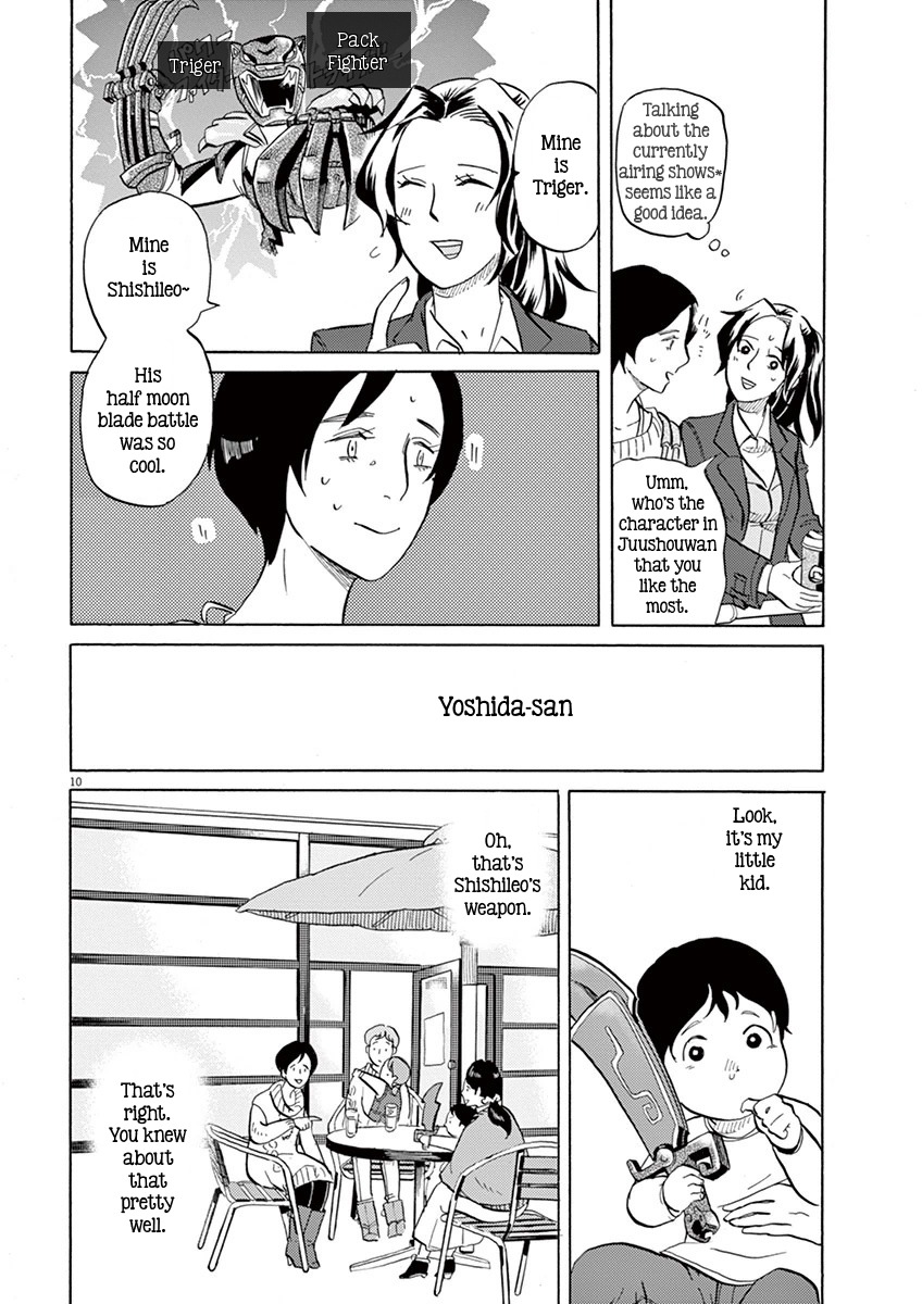 Tokusatsu Gagaga Chapter 5 page 10 - Chapter 5: Additional Warrior!