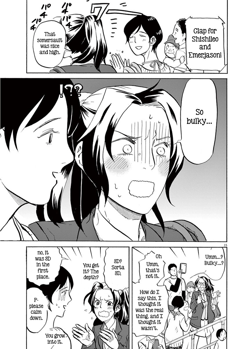 Tokusatsu Gagaga Chapter 5 page 15 - Chapter 5: Additional Warrior!