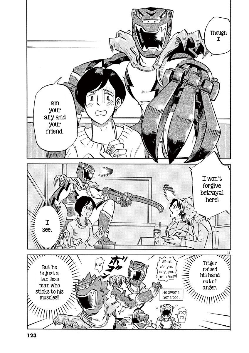 Tokusatsu Gagaga Chapter 6 page 11 - Chapter 6: For My Friend
