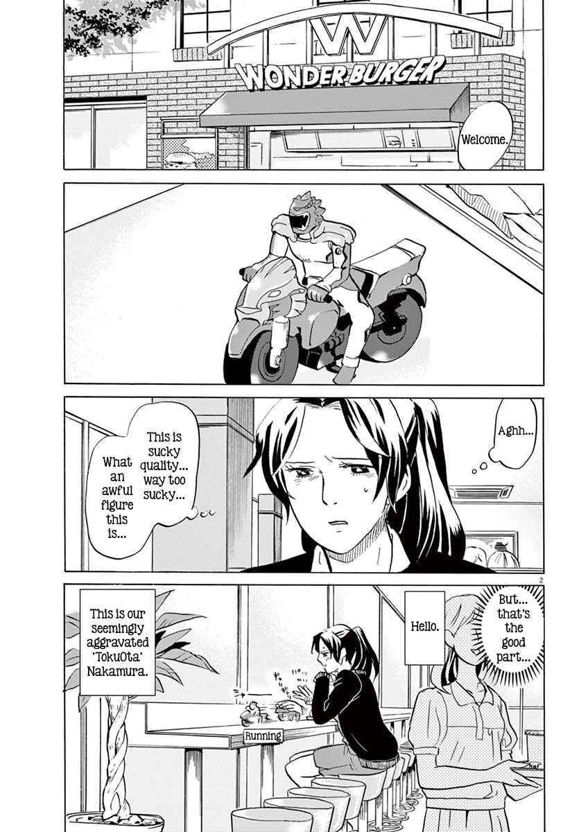 Tokusatsu Gagaga Chapter 7 page 2 - Chapter 7: Volcano Attack!