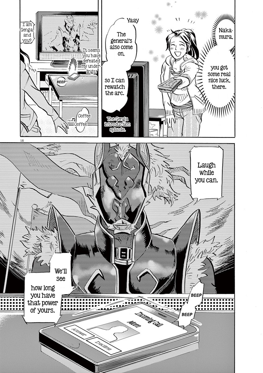 Tokusatsu Gagaga Chapter 8 page 18 - Chapter 8: Matsumoto Sweets