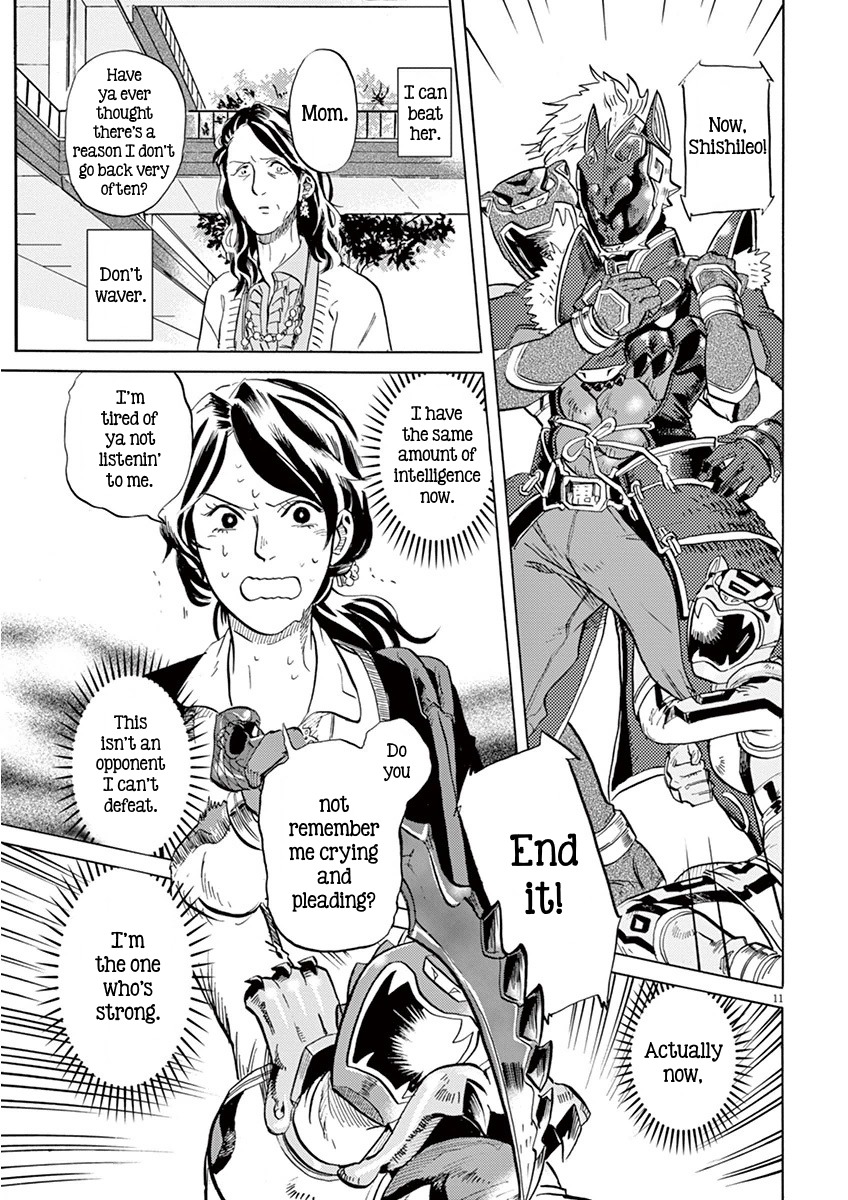 Tokusatsu Gagaga Chapter 9 page 11 - Chapter 9: Shishileo vs. General Genga