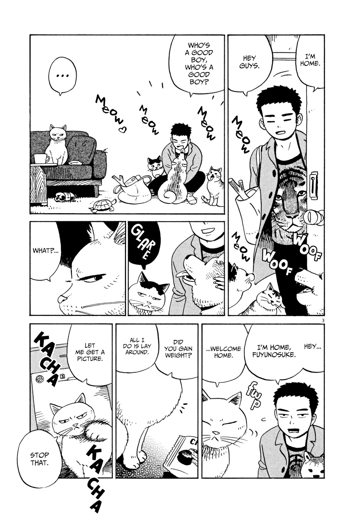 Tokyo Alien Brothers Chapter 16 page 3 - Chapter 16: The Tale of the Fuyu the White Cat