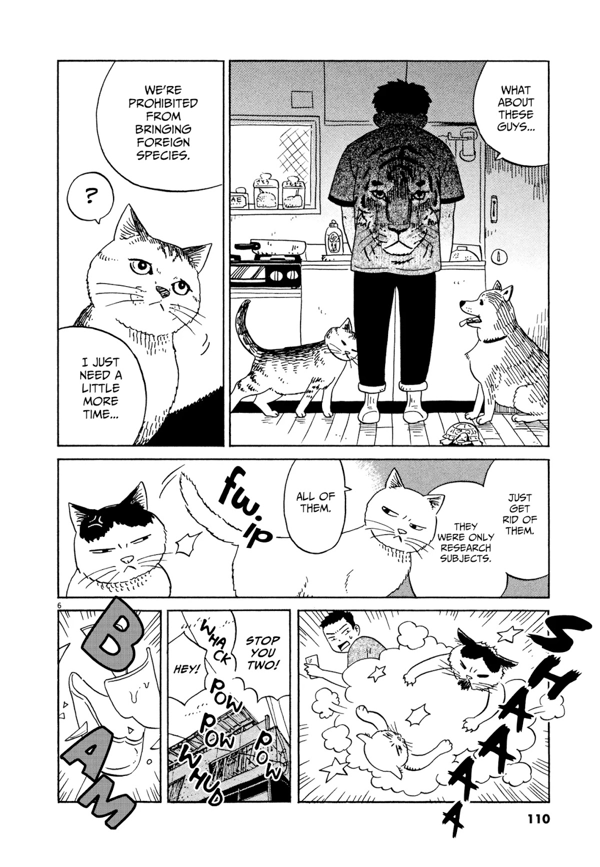 Tokyo Alien Brothers Chapter 16 page 6 - Chapter 16: The Tale of the Fuyu the White Cat