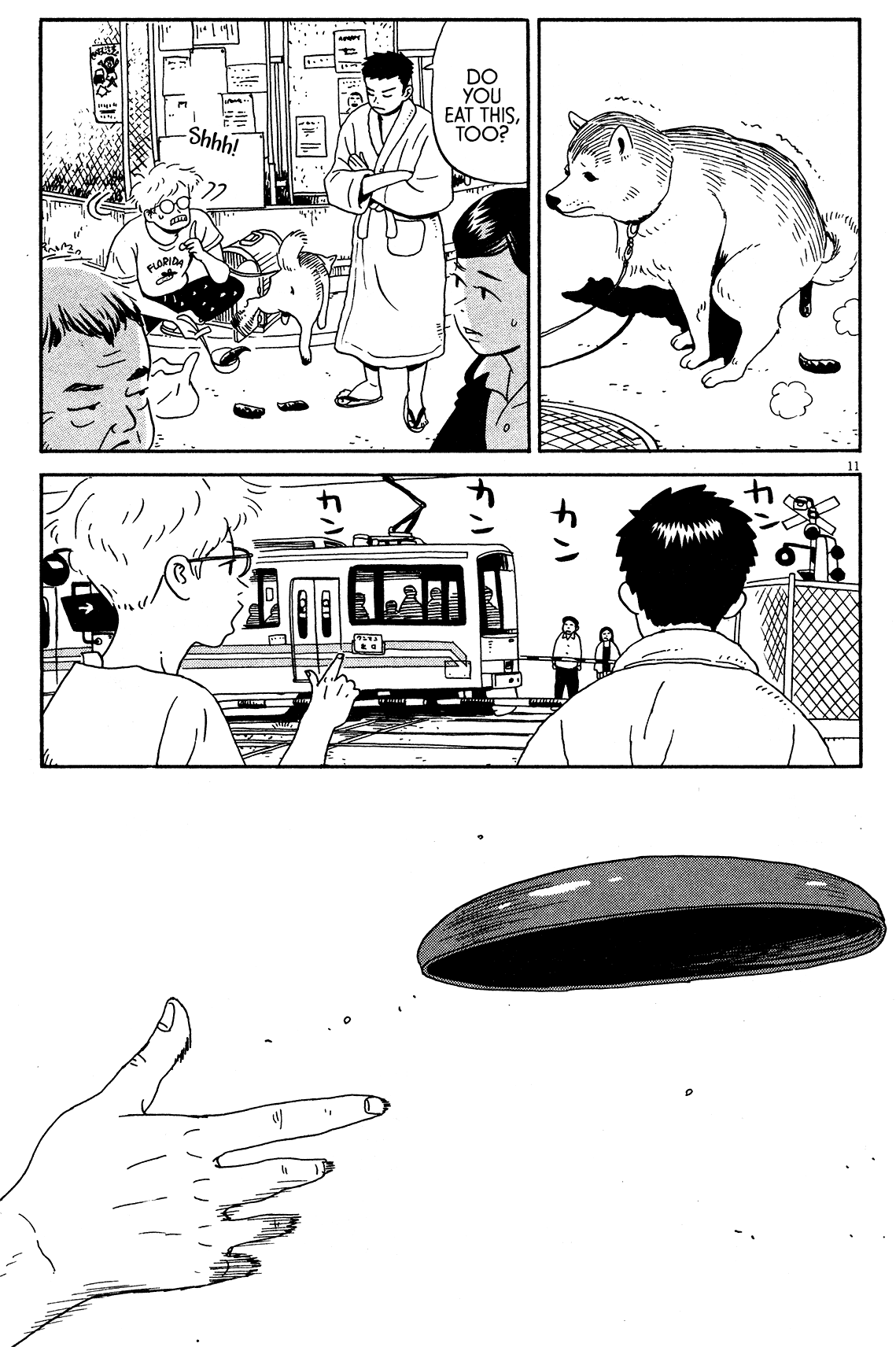 Tokyo Alien Brothers Chapter 3 page 11 - Chapter 3: Frisbee or a Dog?