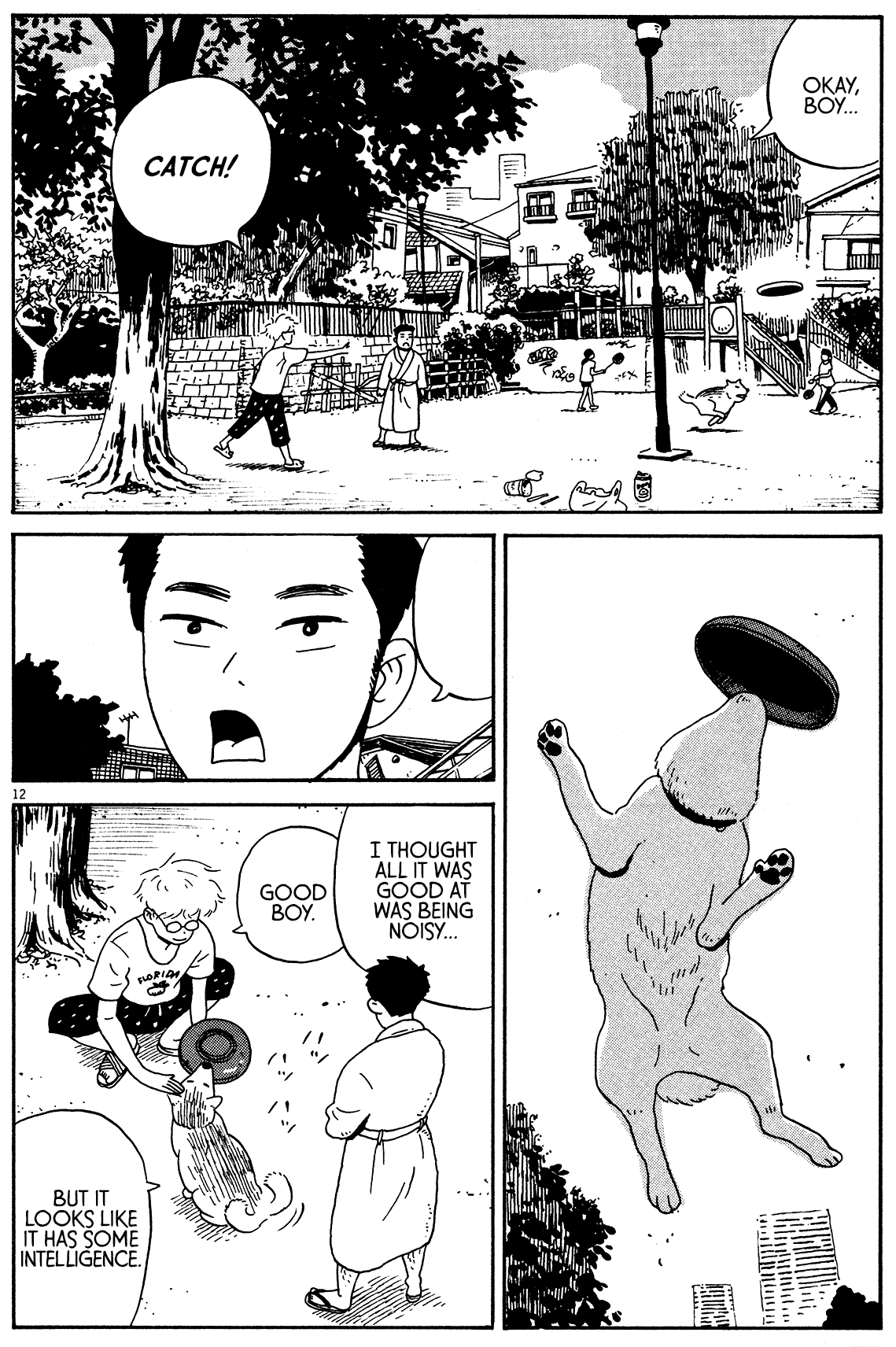 Tokyo Alien Brothers Chapter 3 page 12 - Chapter 3: Frisbee or a Dog?