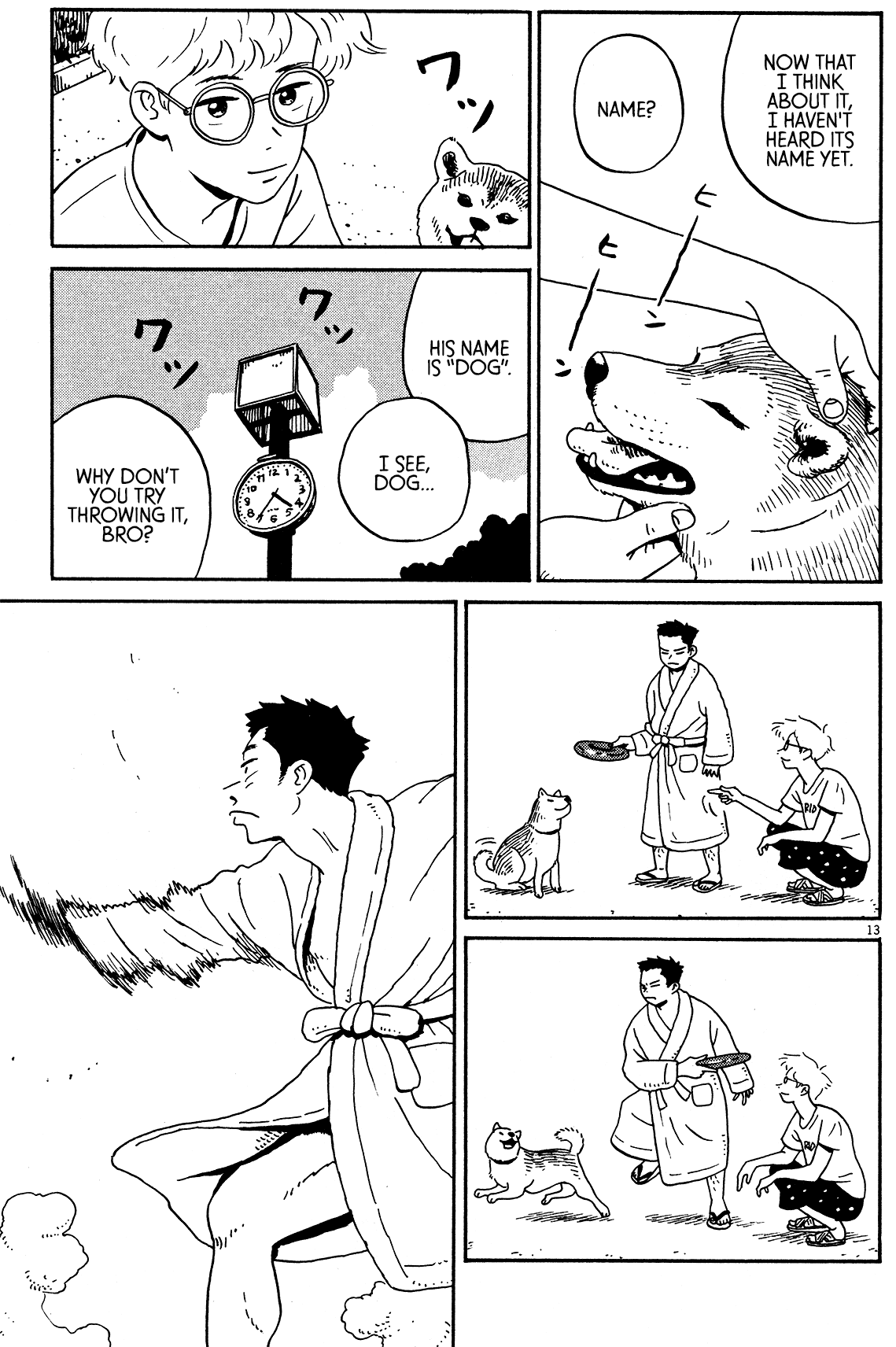 Tokyo Alien Brothers Chapter 3 page 13 - Chapter 3: Frisbee or a Dog?