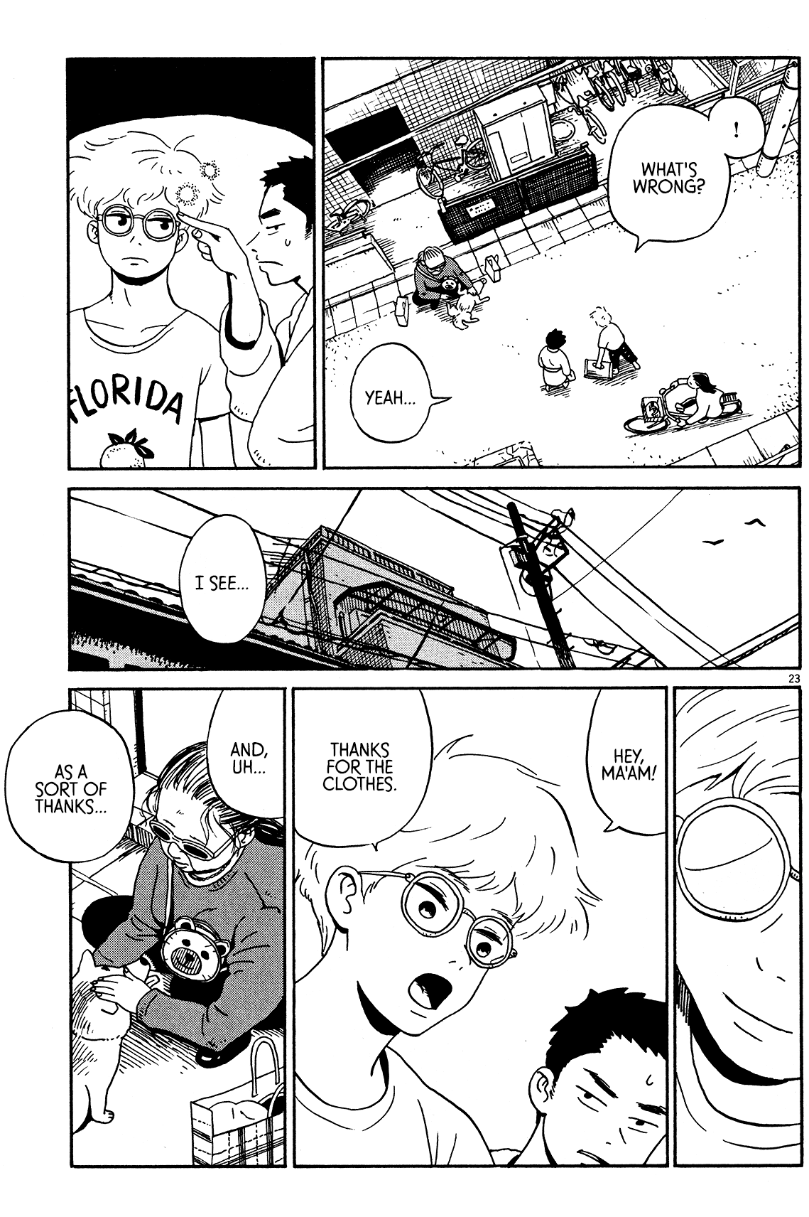 Tokyo Alien Brothers Chapter 3 page 23 - Chapter 3: Frisbee or a Dog?