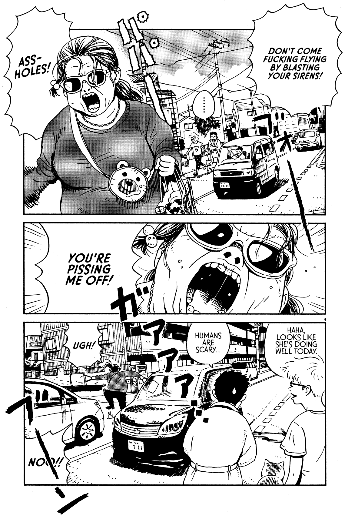 Tokyo Alien Brothers Chapter 3 page 9 - Chapter 3: Frisbee or a Dog?