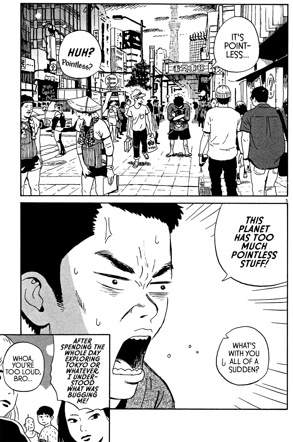 Tokyo Alien Brothers Chapter 4 page 5 - Chapter 4: GO-GO World Tour