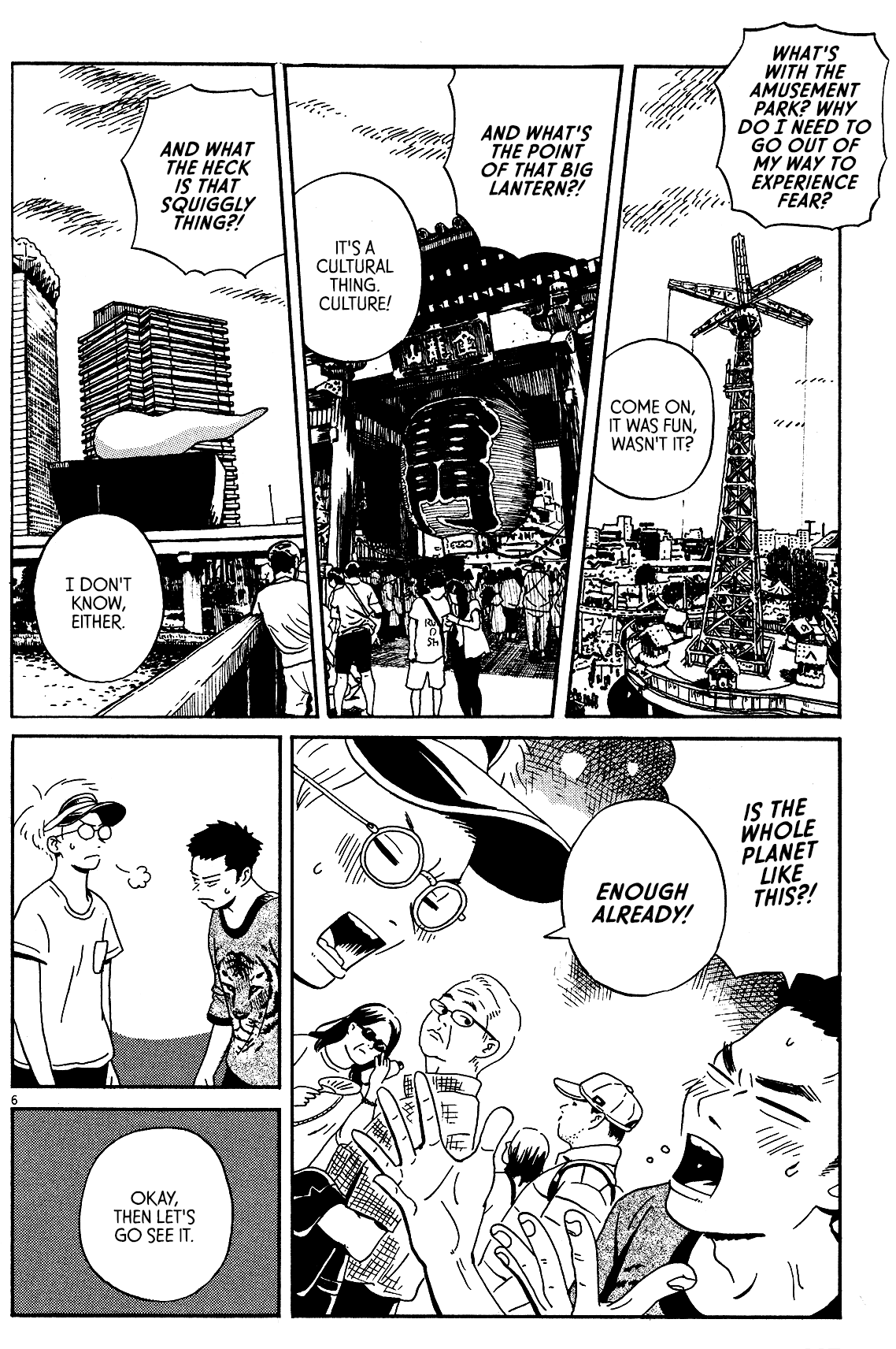 Tokyo Alien Brothers Chapter 4 page 6 - Chapter 4: GO-GO World Tour