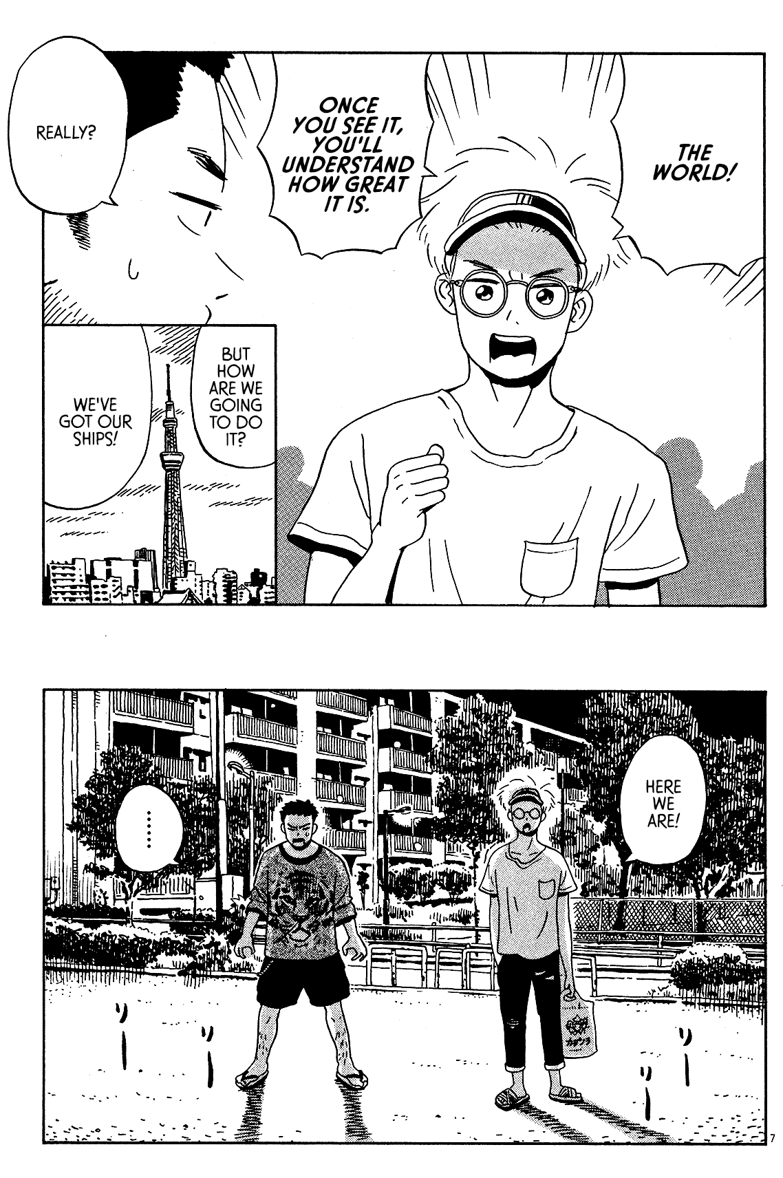 Tokyo Alien Brothers Chapter 4 page 7 - Chapter 4: GO-GO World Tour