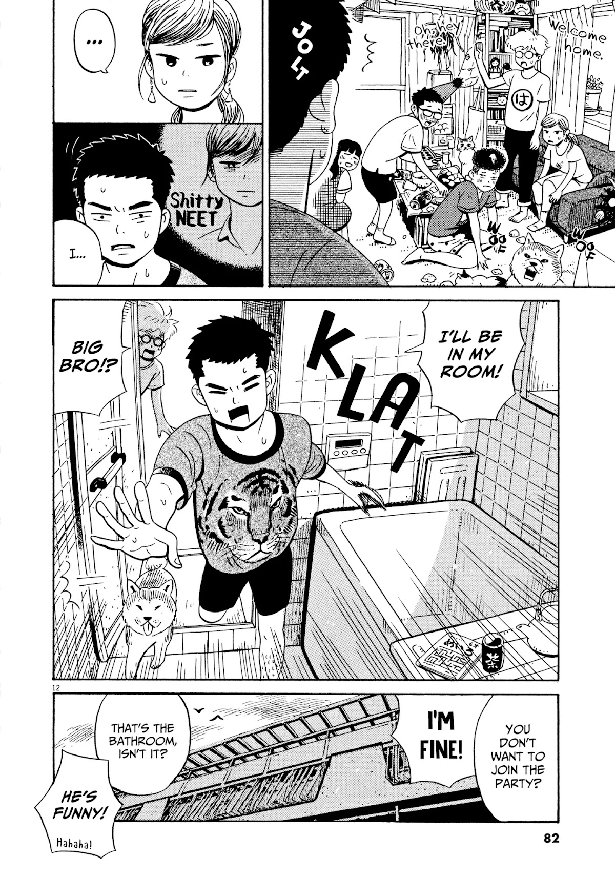 Tokyo Alien Brothers Chapter 9 page 12 - Chapter 9: Takoyaki Party Night of Love
