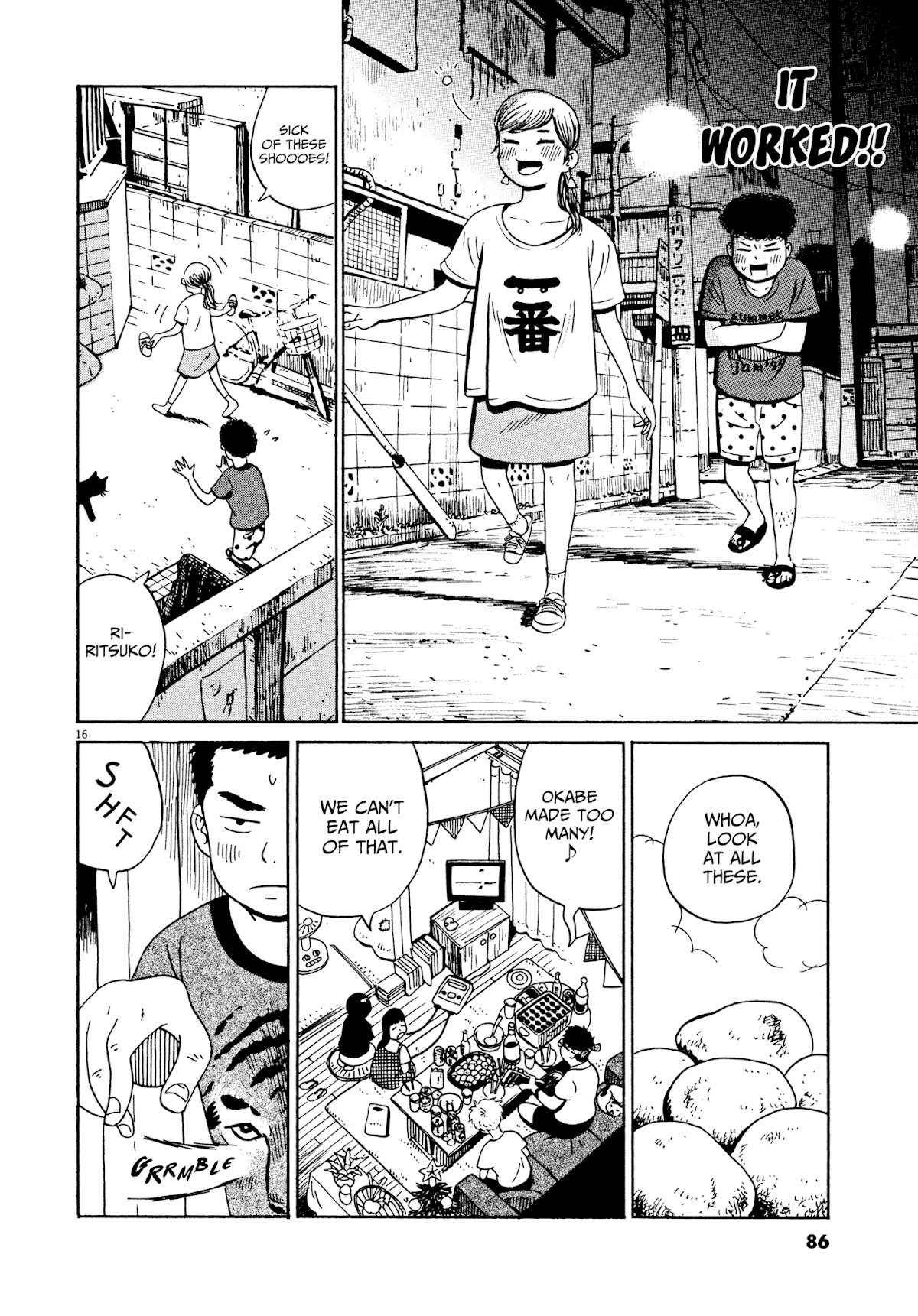 Tokyo Alien Brothers Chapter 9 page 16 - Chapter 9: Takoyaki Party Night of Love